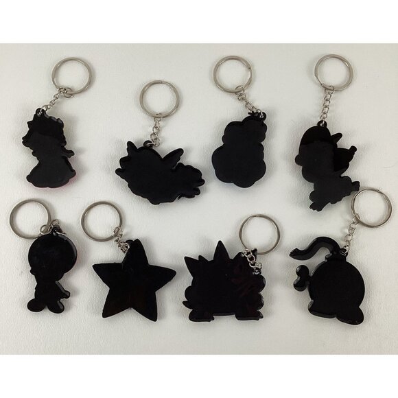 Super Mario Bros. Keychains Party Favors Lot of 8 Princess Peach Toad Spiny New - Picture 8 of 8